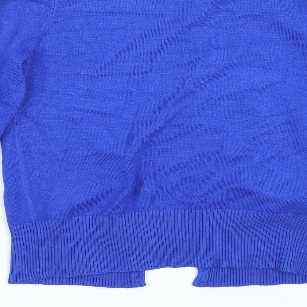 Papaya Womens Blue   Cardigan Jumper Size 10