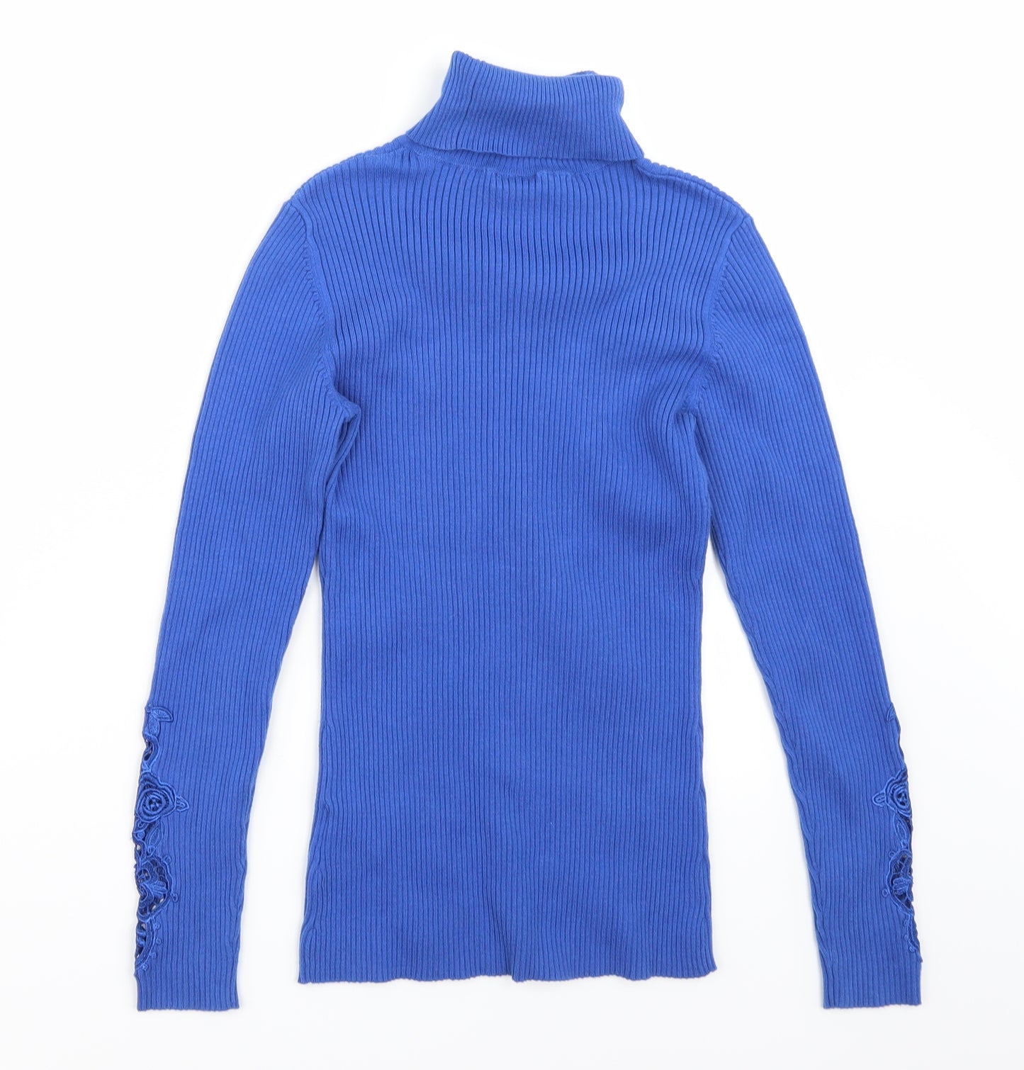 Together Womens Blue   Basic T-Shirt Size 10