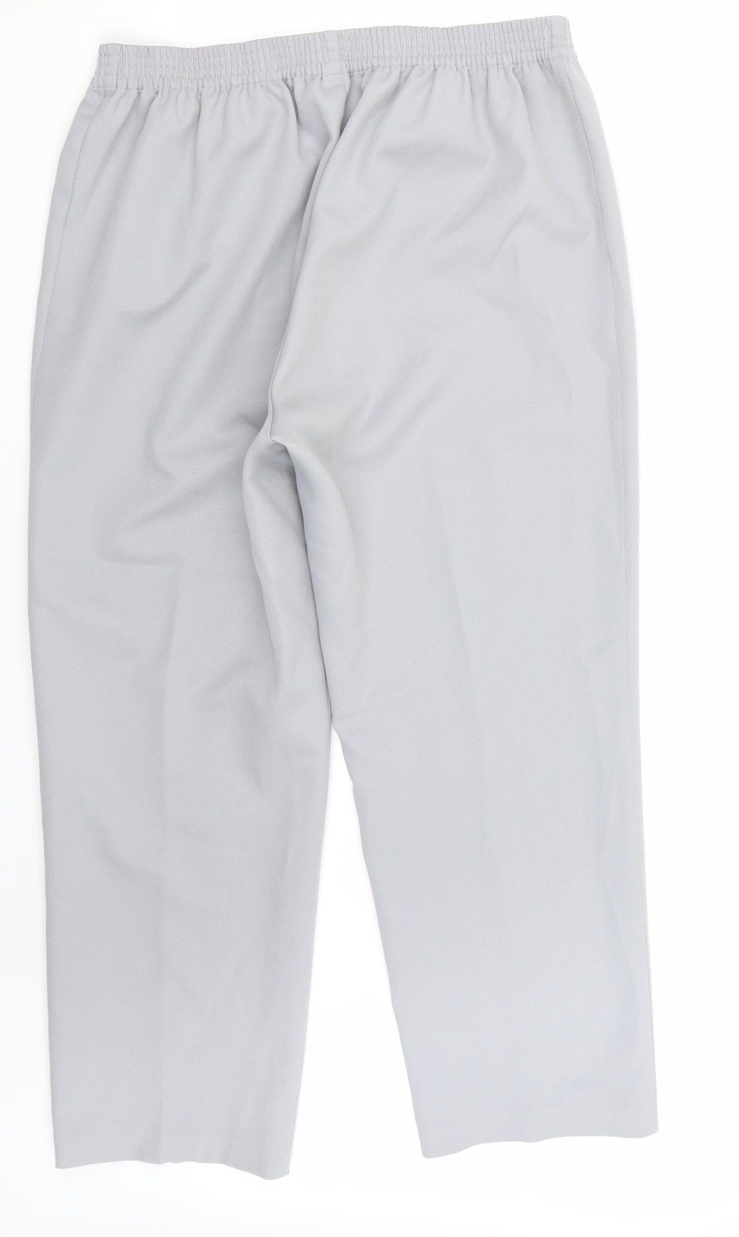 Preworn Womens Grey   Trousers  Size 18 L27 in