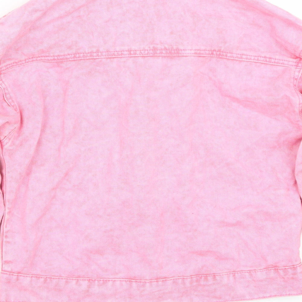 George Girls Pink   Jacket Coat Size 10-11 Years