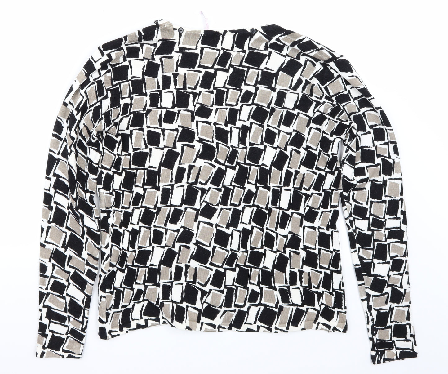Christina Womens White   Cardigan Jumper Size L