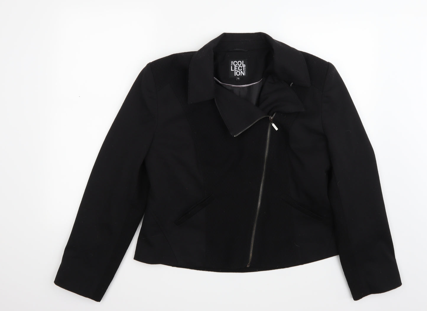 Debenhams Womens Black   Jacket Coat Size 16