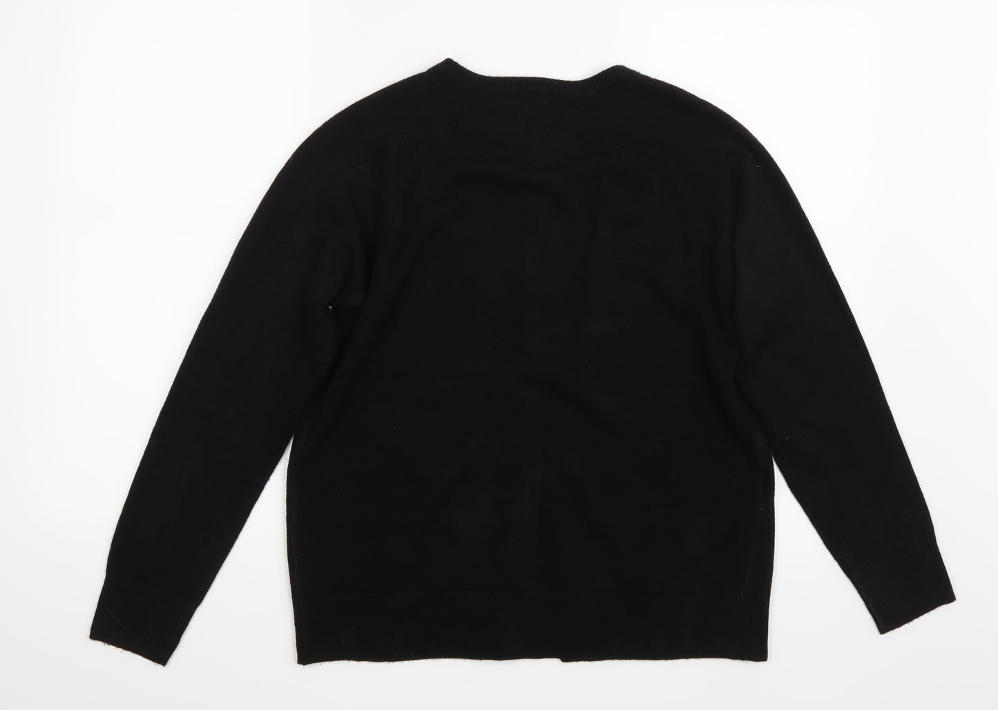 Classics Womens Black   Cardigan Jumper Size 8
