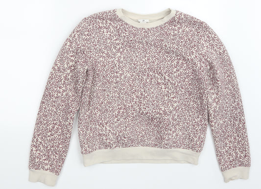 Front view of H&M women’s white jumper, size XS