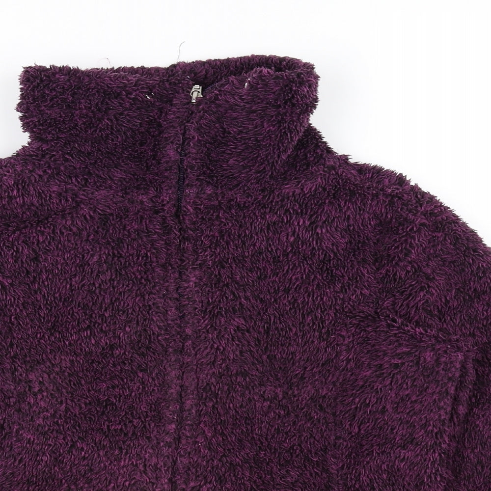 ESMARA Womens Purple   Quilted Coat Size S