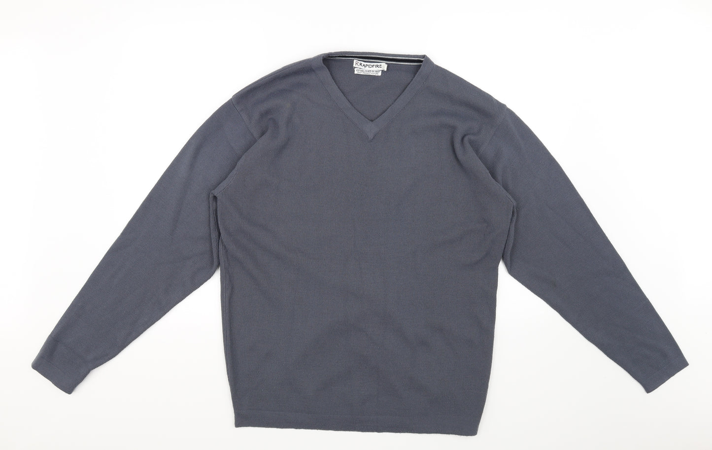 rapidfire Mens Grey   Pullover Jumper Size S