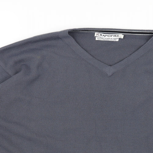rapidfire Mens Grey   Pullover Jumper Size S