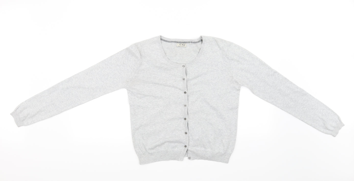 NEXT Girls Grey   Cardigan Jumper Size 15-16 Years