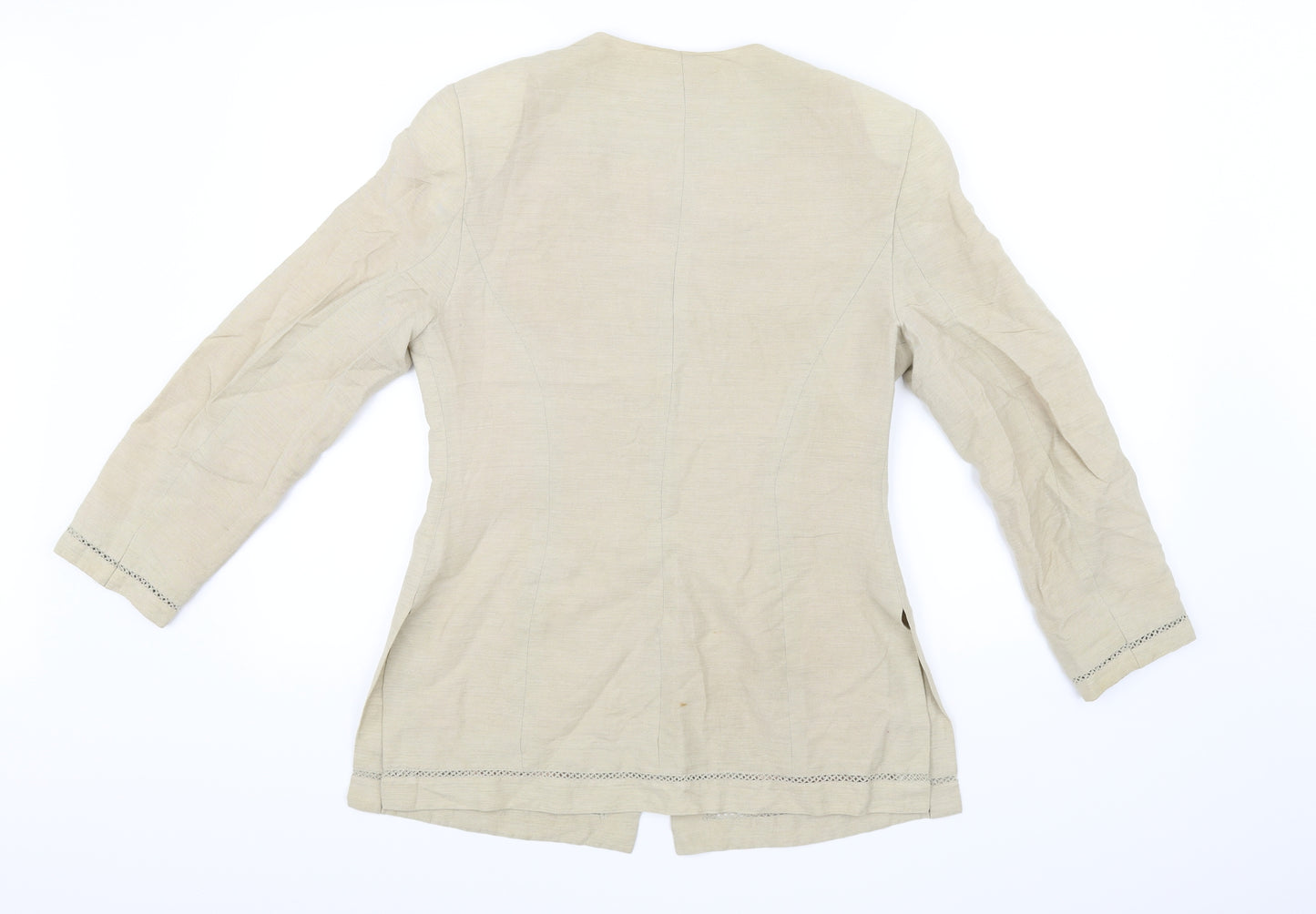 Jesire Womens Brown   Basic Blouse Size 6