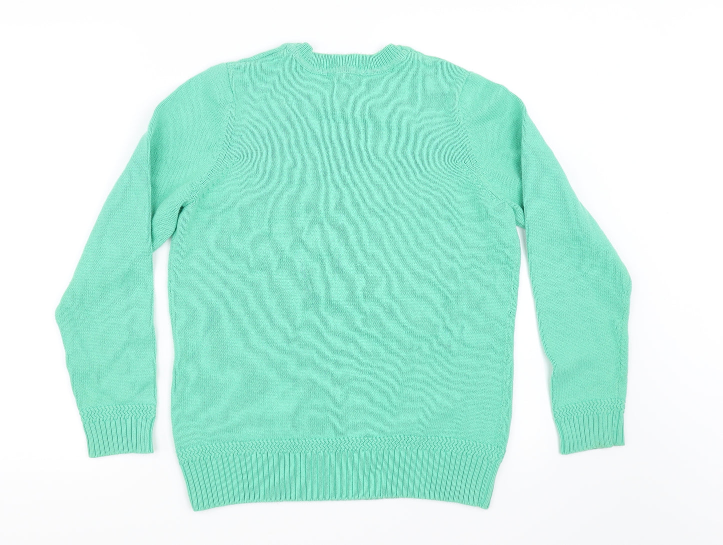 Love knitwear Womens Green   Pullover Jumper Size 14