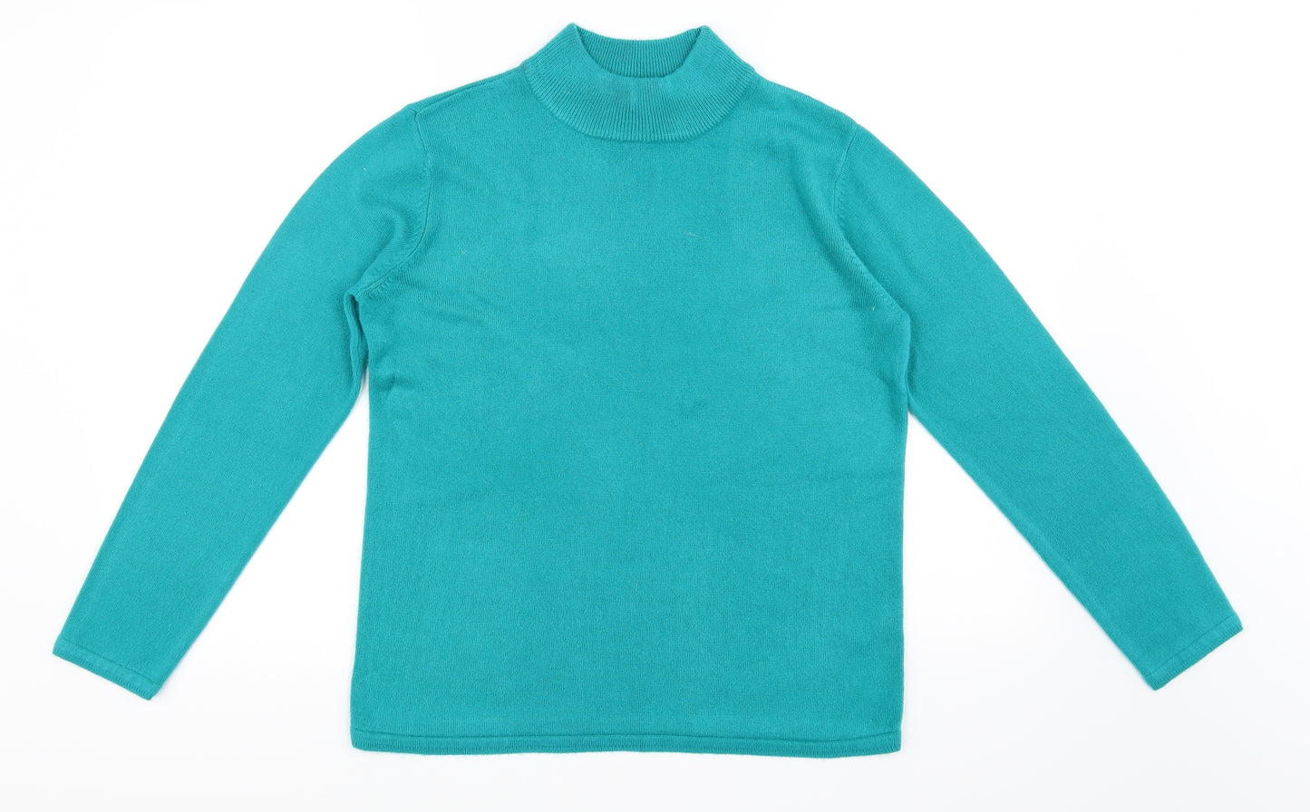 BM Womens Green   Pullover Jumper Size S