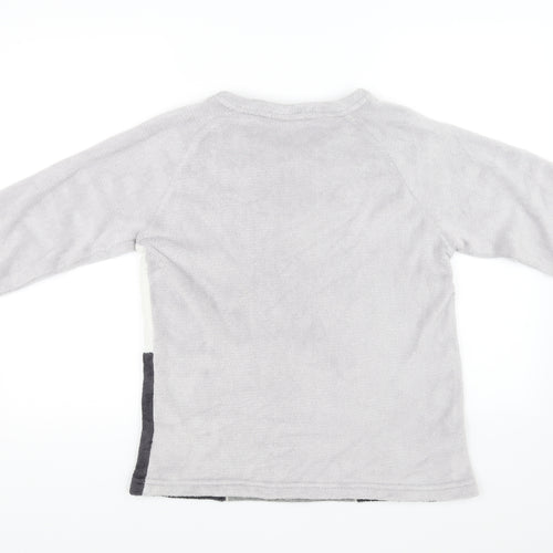 Feel Fabulous  Girls Grey Solid  Top Pyjama Top Size 12 Years