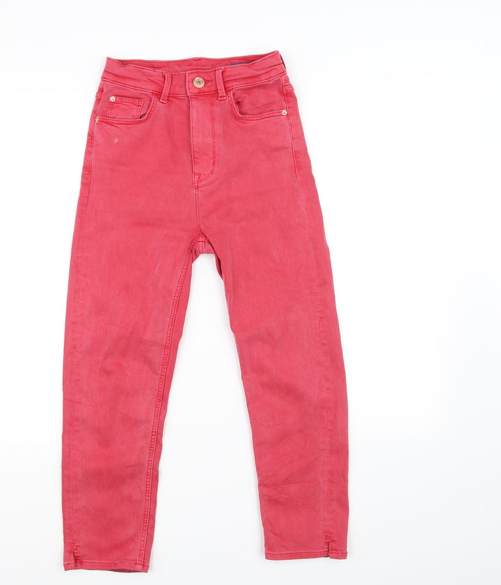 Marks and Spencer Womens Red   Skinny Jeans Size 6 L21 in