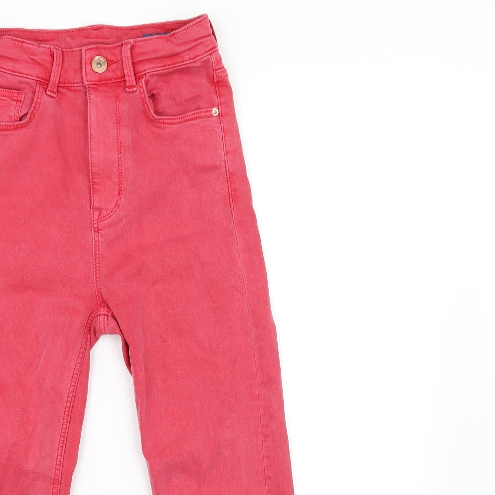 Marks and Spencer Womens Red   Skinny Jeans Size 6 L21 in