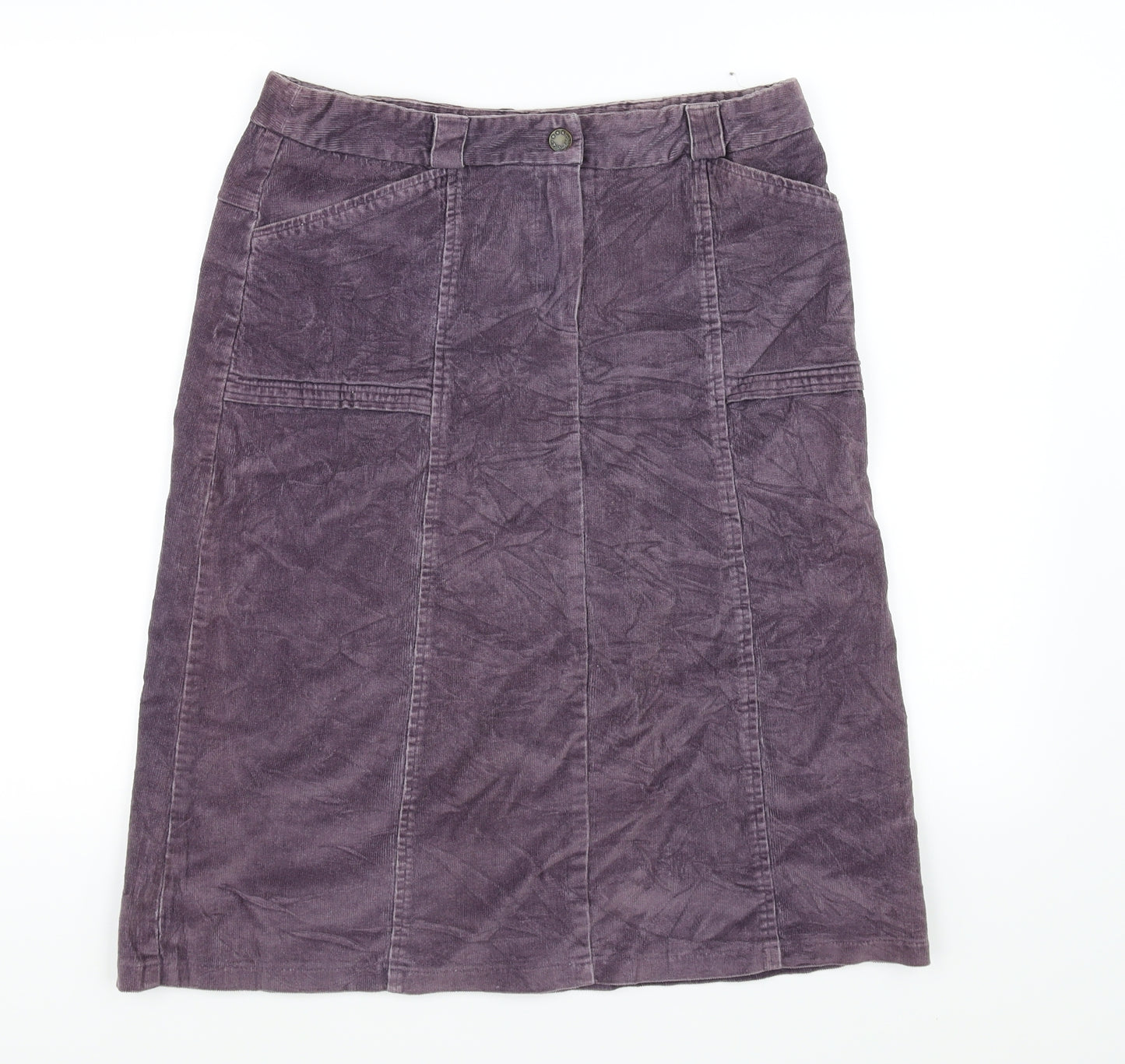 Bonmarché Womens Purple   A-Line Skirt Size 12