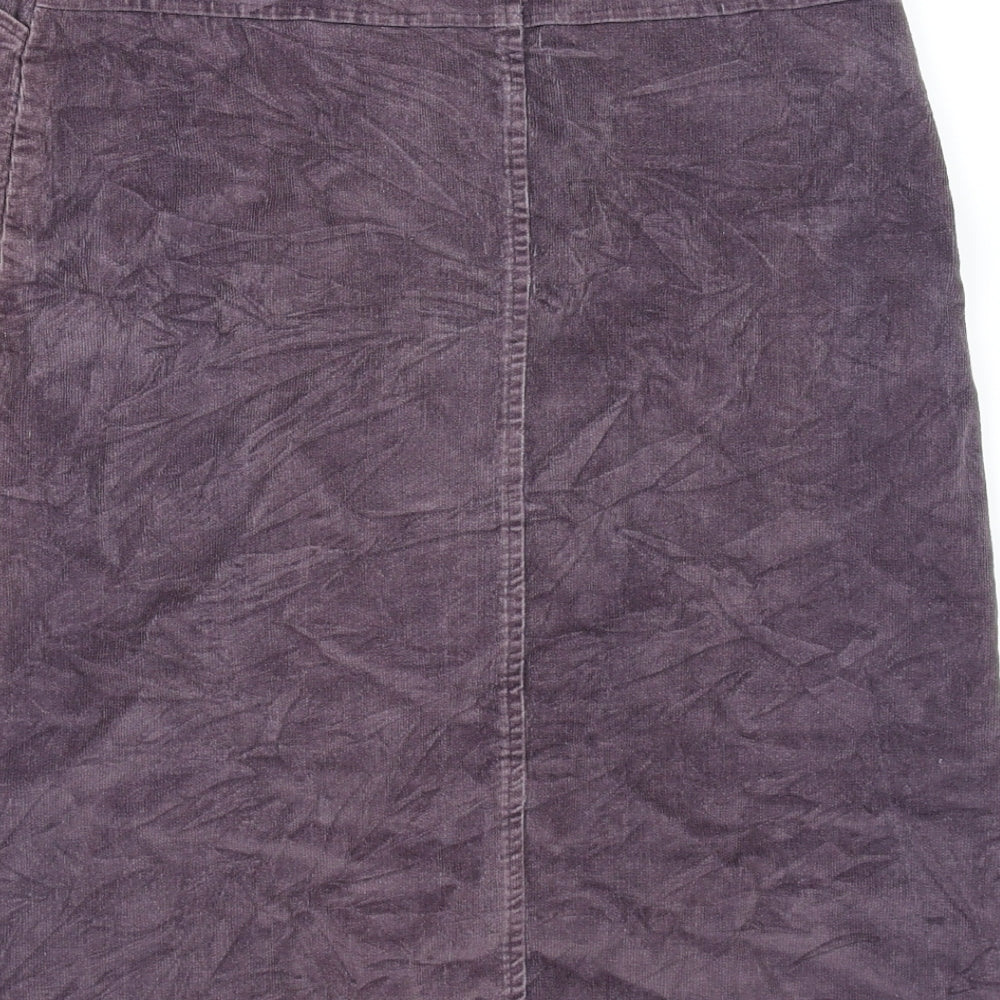 Bonmarché Womens Purple   A-Line Skirt Size 12
