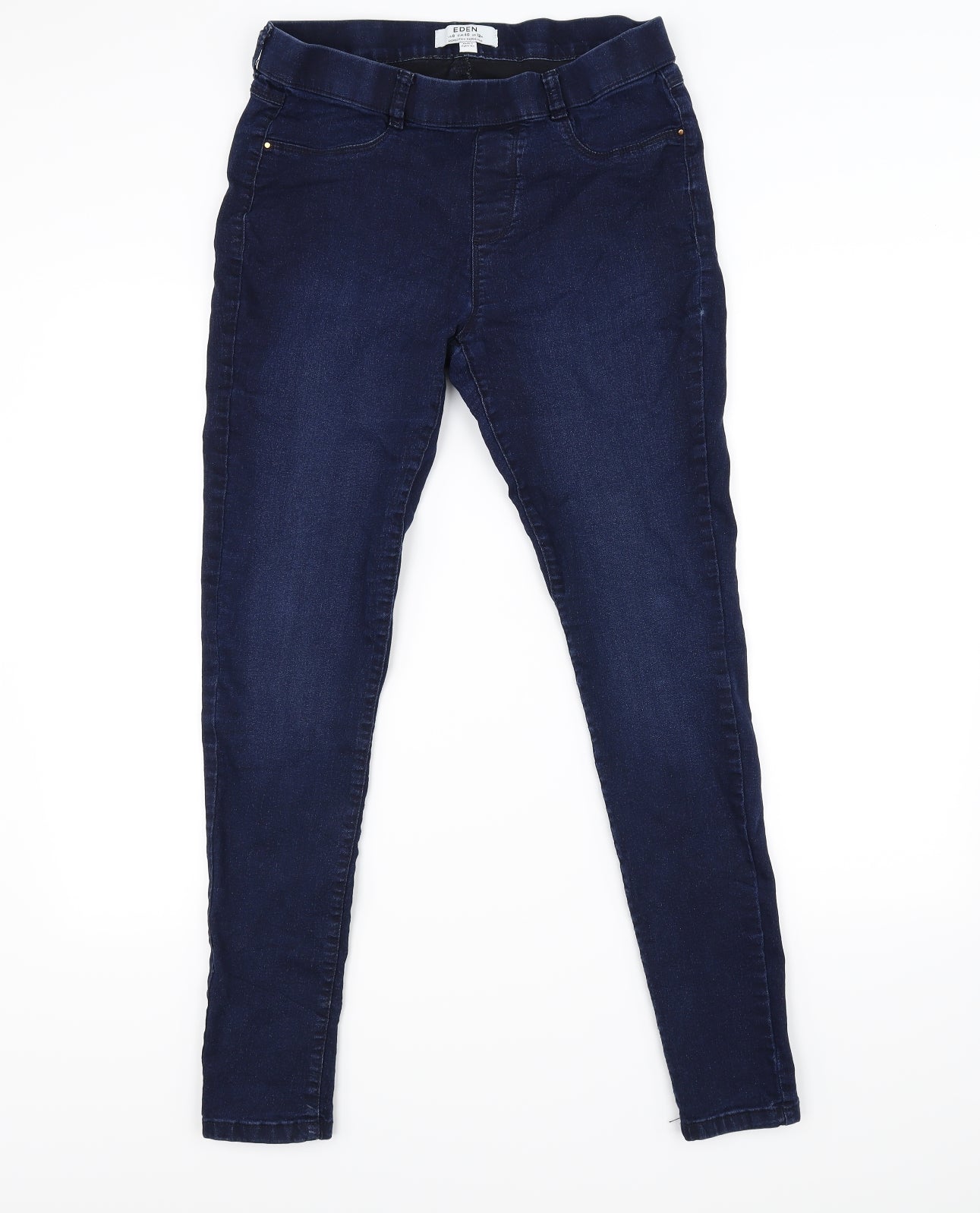 Eden Womens Blue   Skinny Jeans Size 12 L28 in