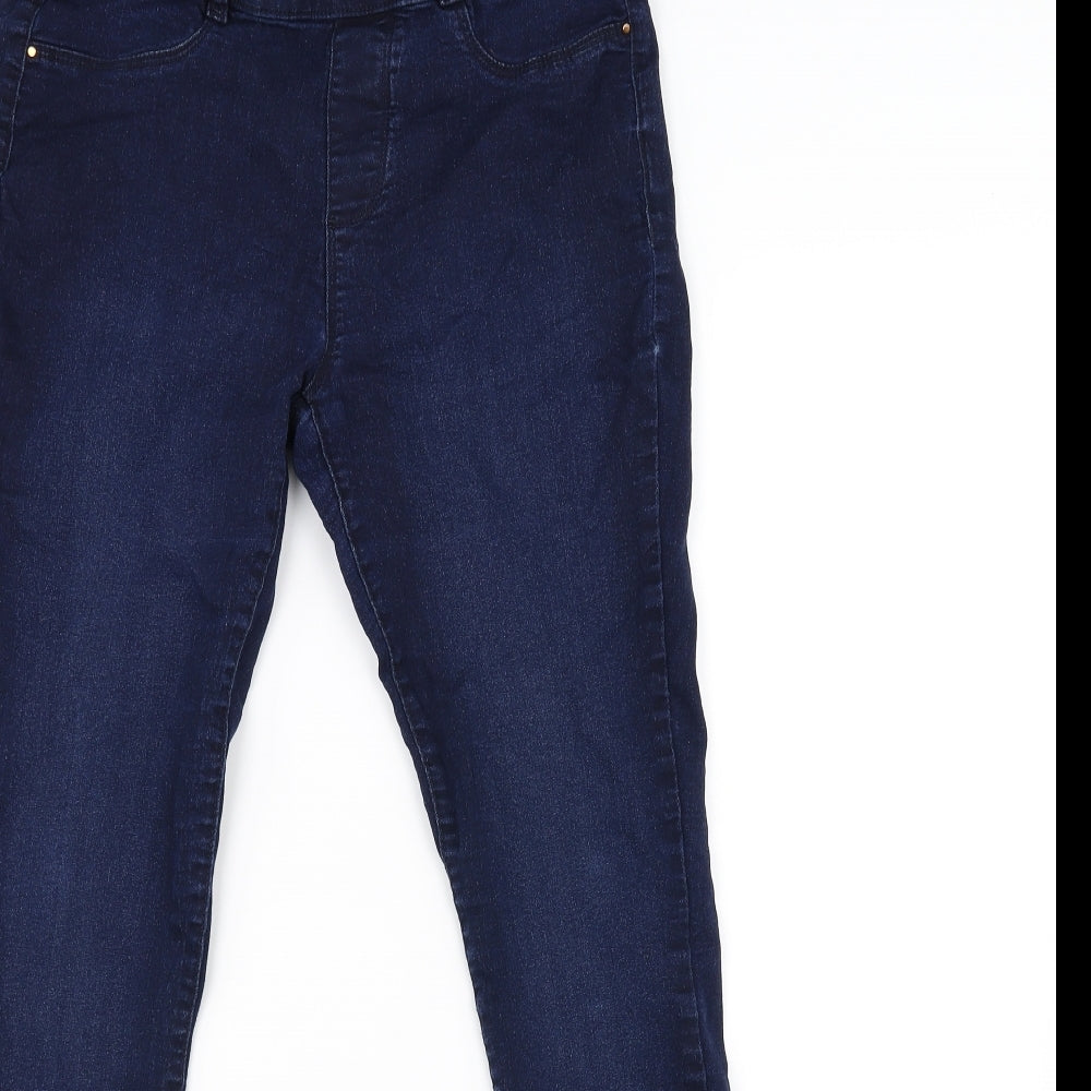Eden Womens Blue   Skinny Jeans Size 12 L28 in