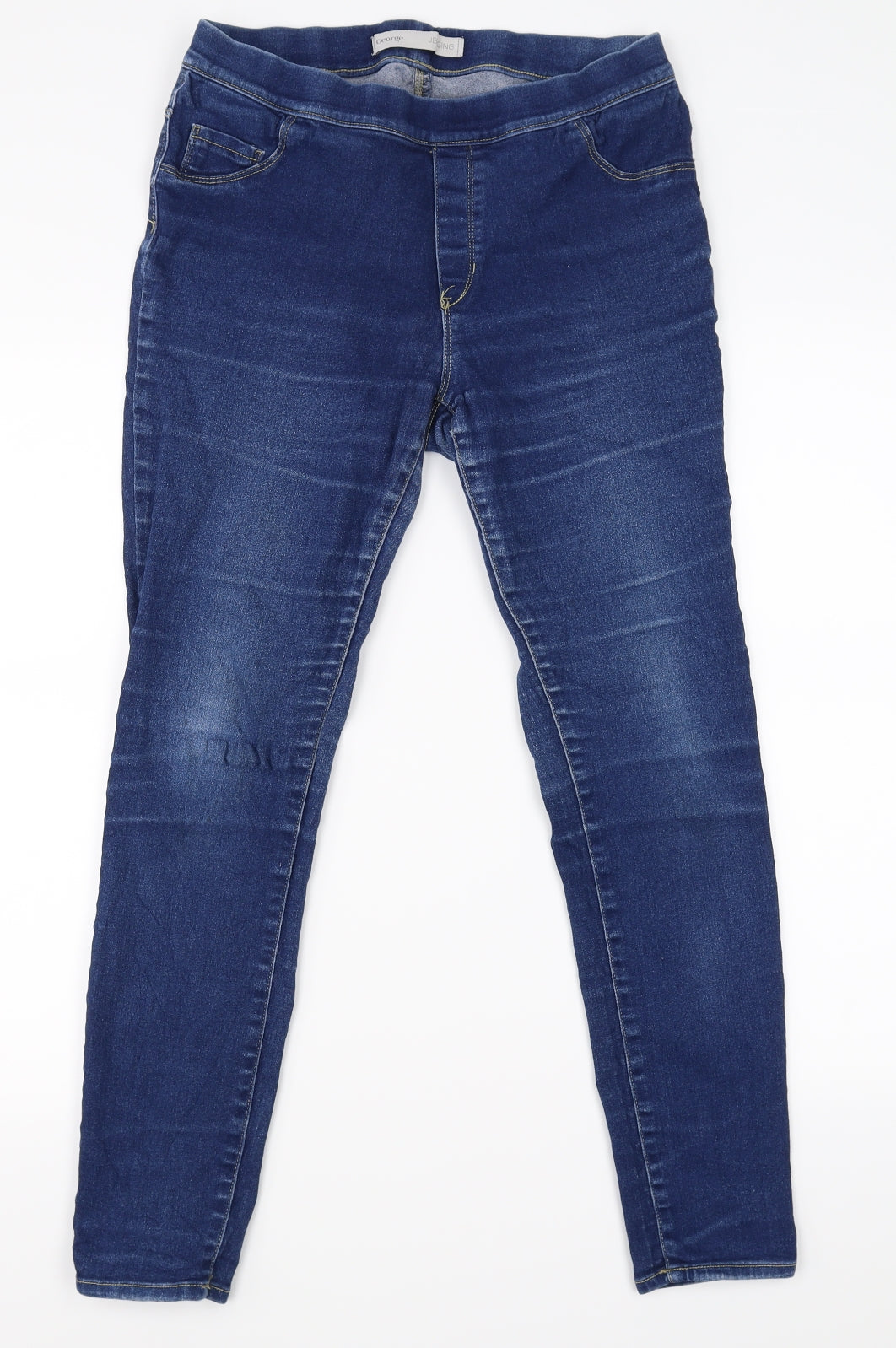 George Womens Blue   Skinny Jeans Size 12 L26 in