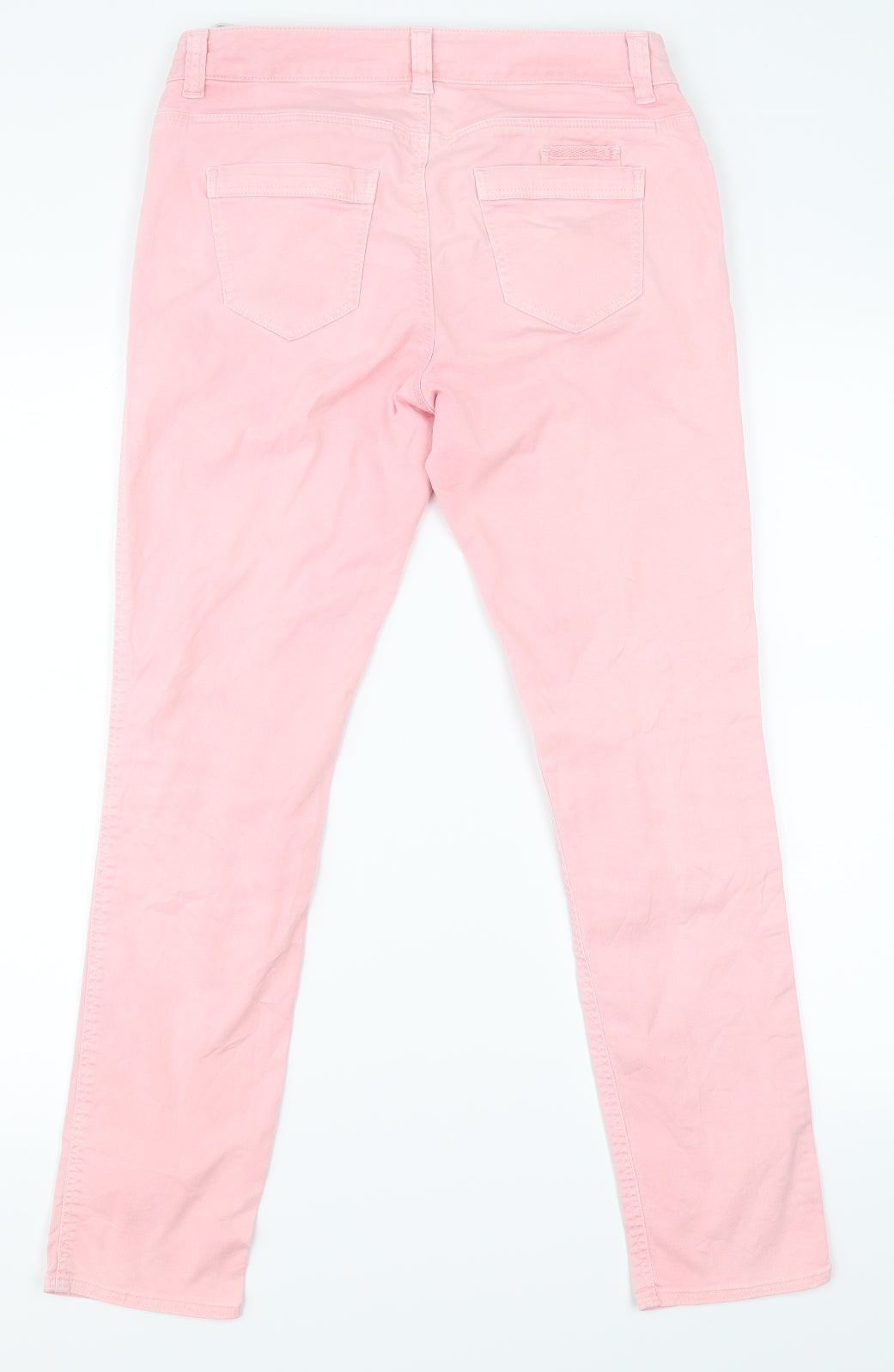 Indigo Collection Womens Pink   Skinny Jeans Size 10 L27 in