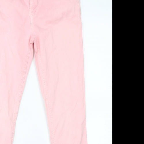 Indigo Collection Womens Pink   Skinny Jeans Size 10 L27 in