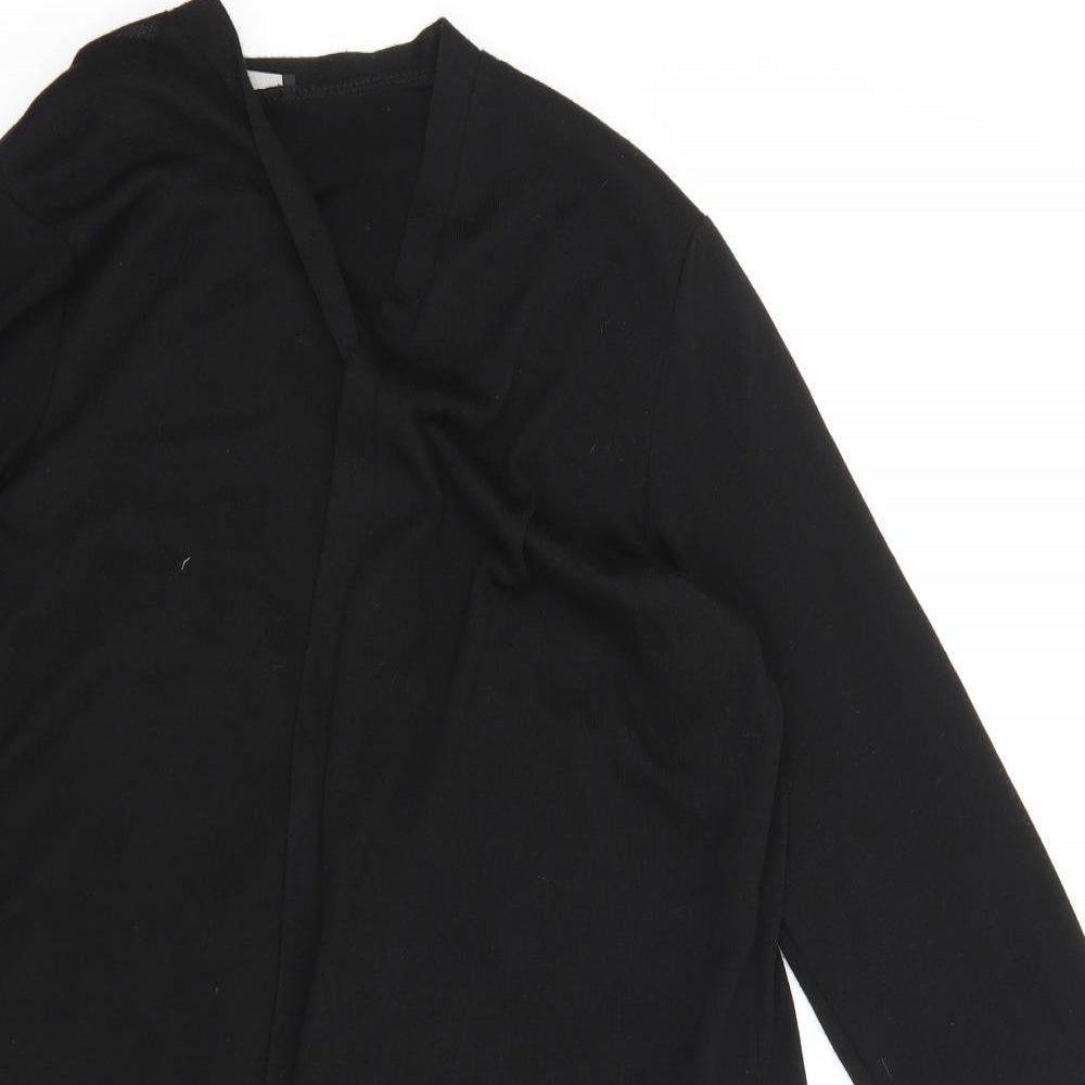 George Womens Black  Knit Cardigan Jumper Size 22