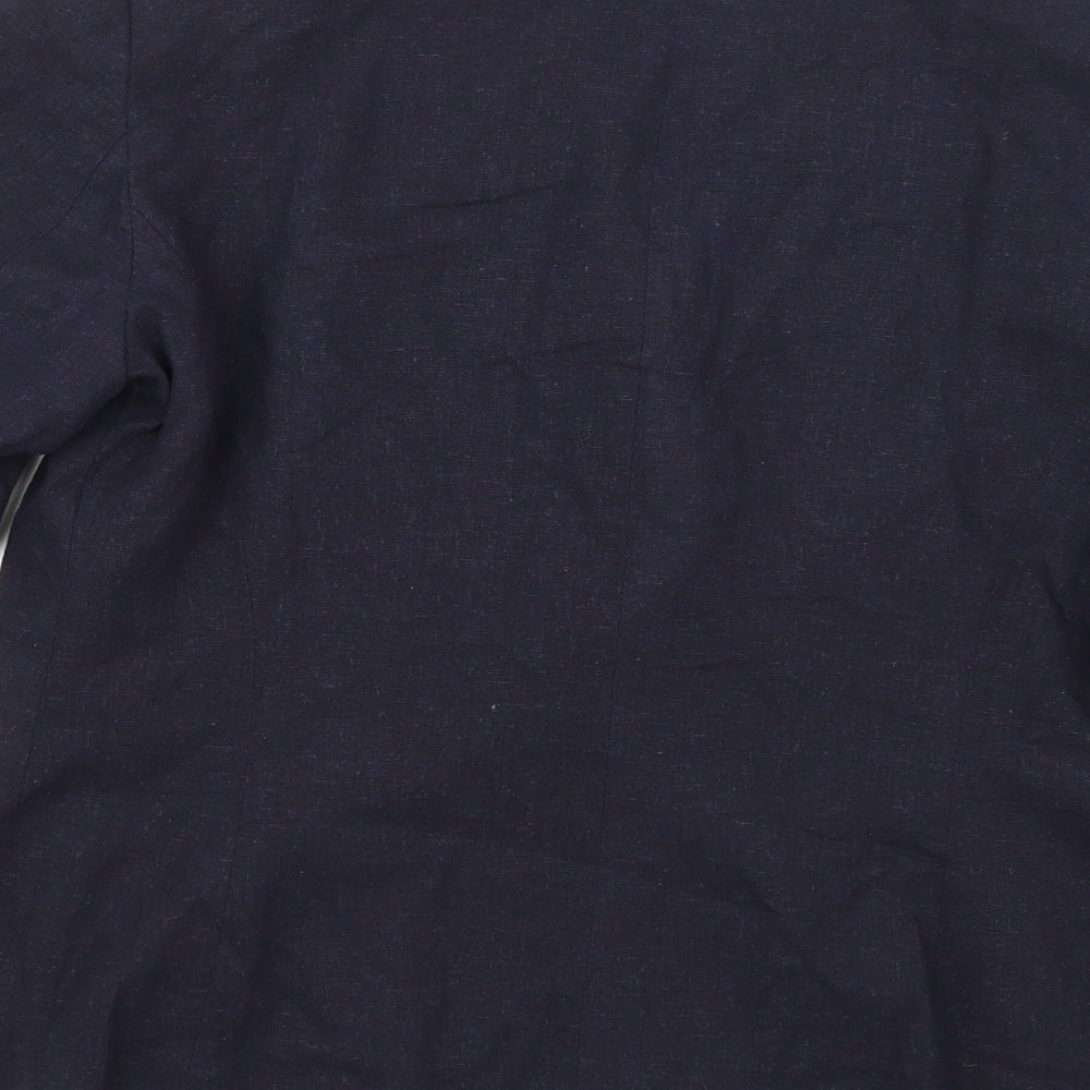 Classics Womens Blue   Jacket Blazer Size 12