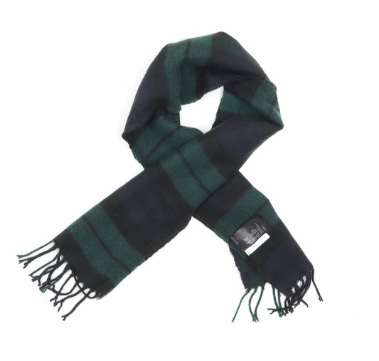 h&mqblue Boys Multicoloured Plaid Knit Scarf  One Size