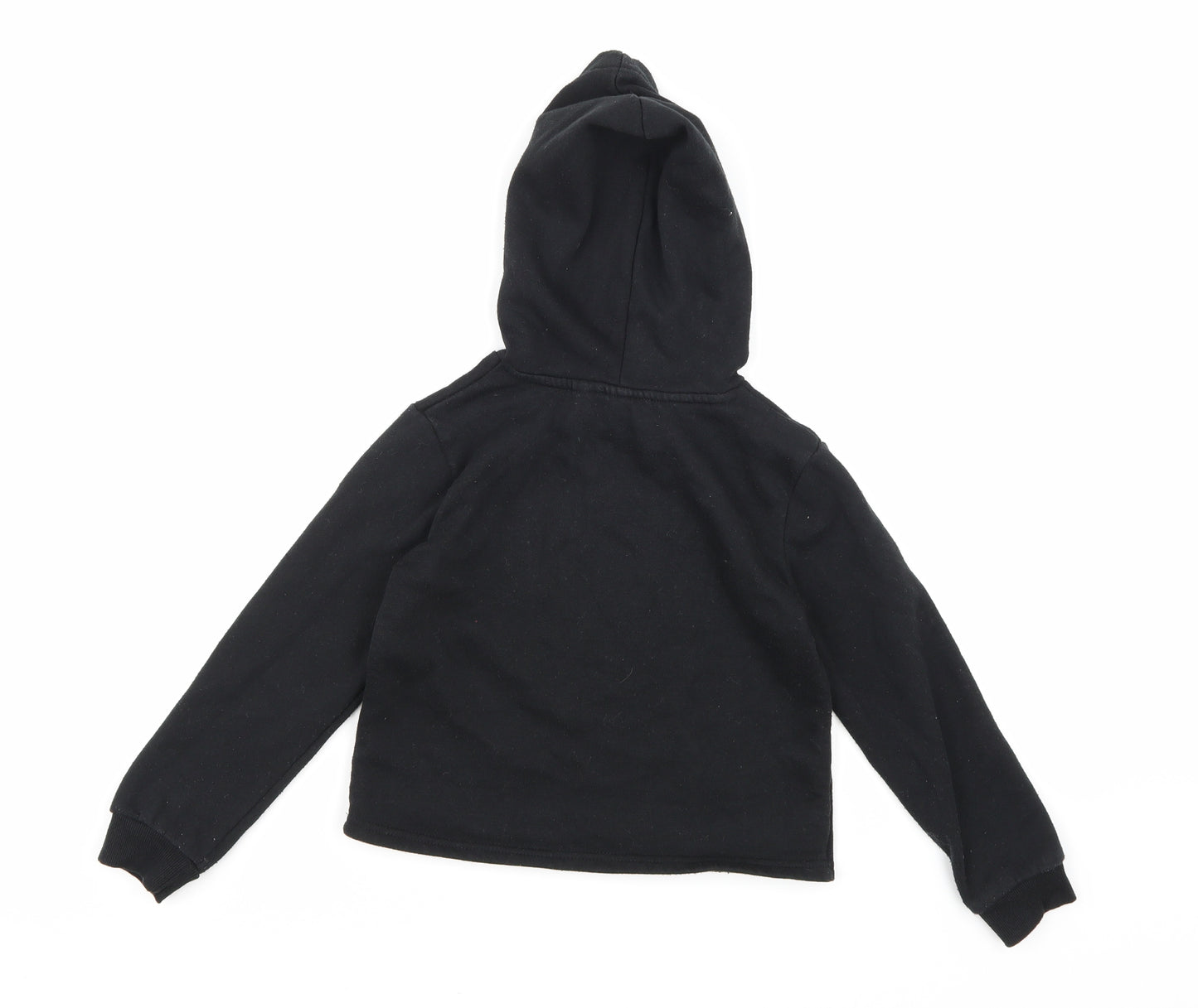 Harry Potter Girls Black  Jersey Pullover Hoodie Size 8-9 Years