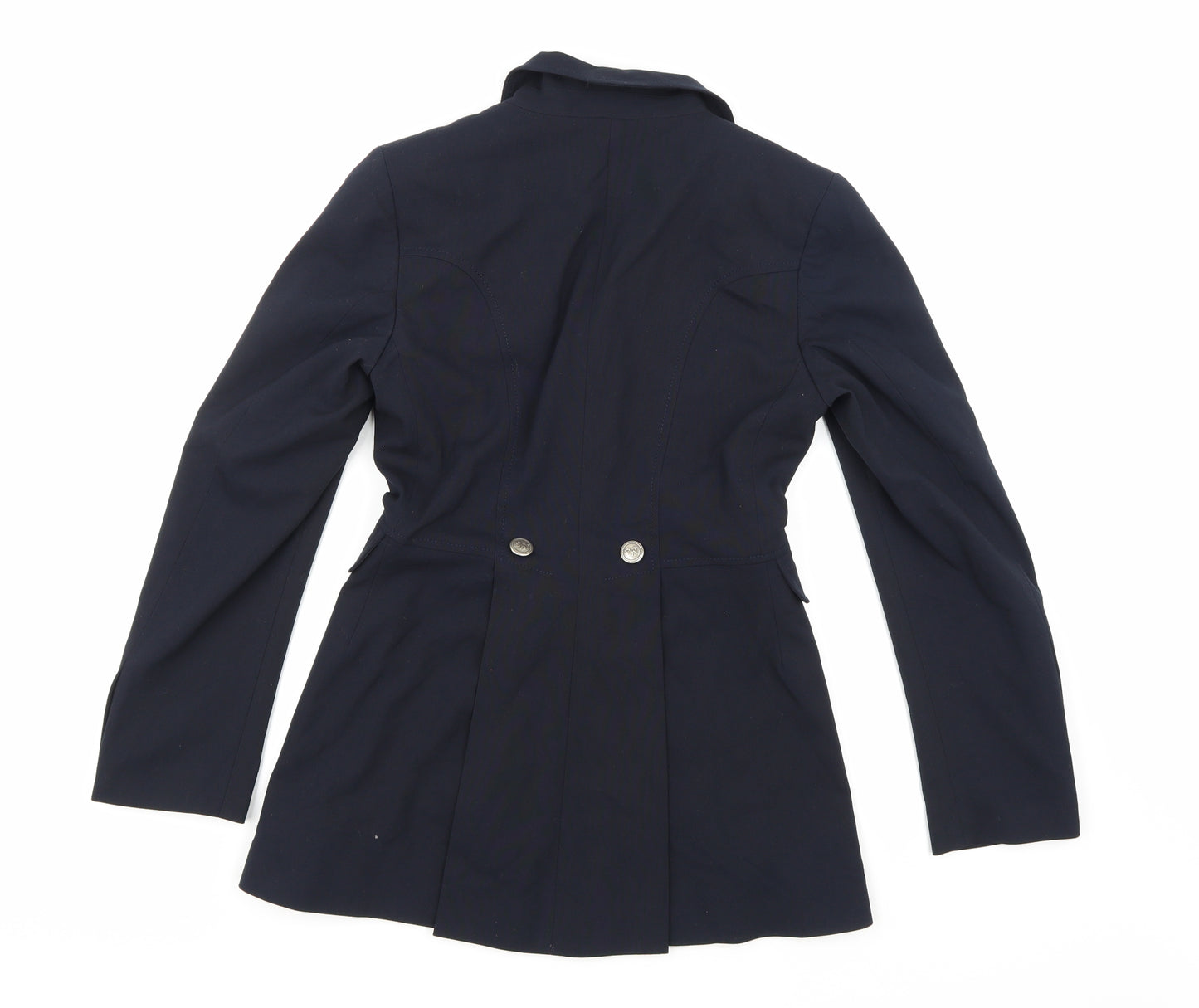 ISABELL WERTH Womens Blue   Pea Coat Coat Size 6