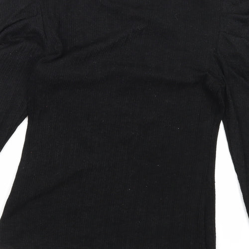 George Womens Black  Knit Pullover Jumper Size 10