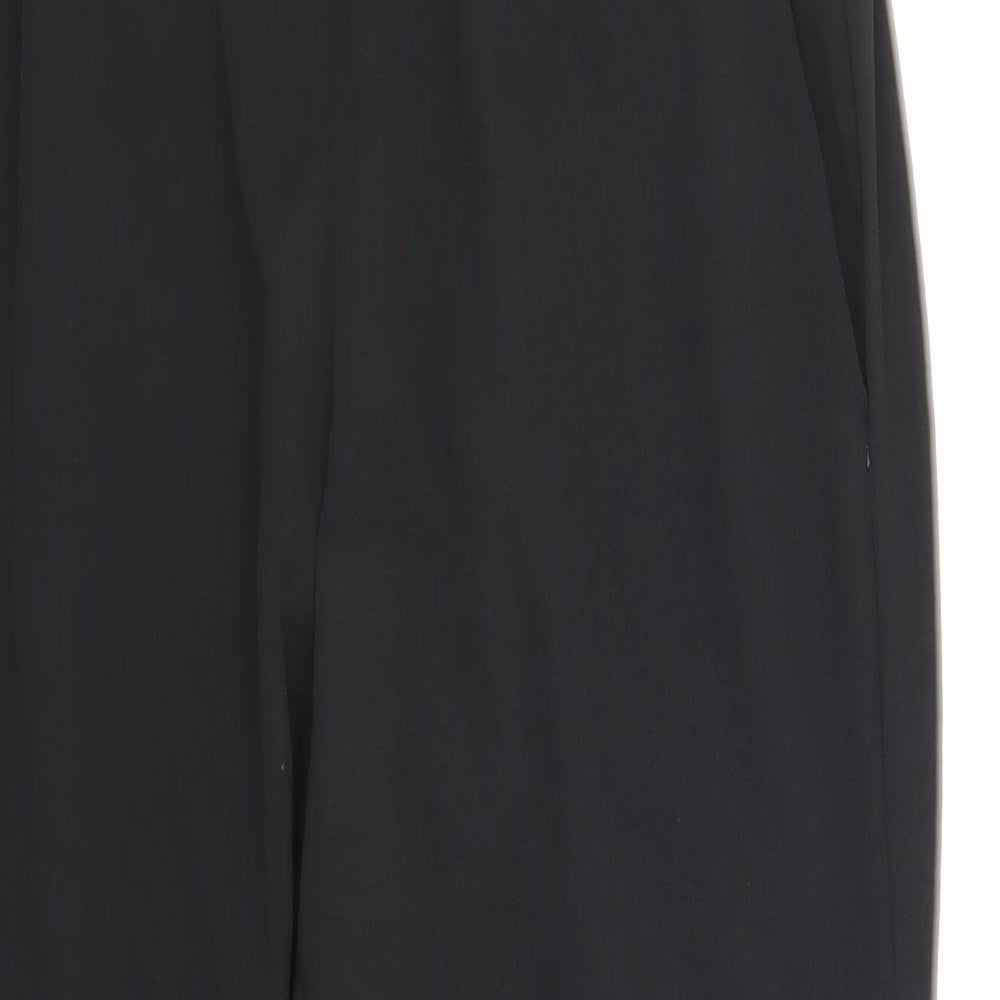H&M Womens Black   Trousers  Size 14 L26 in