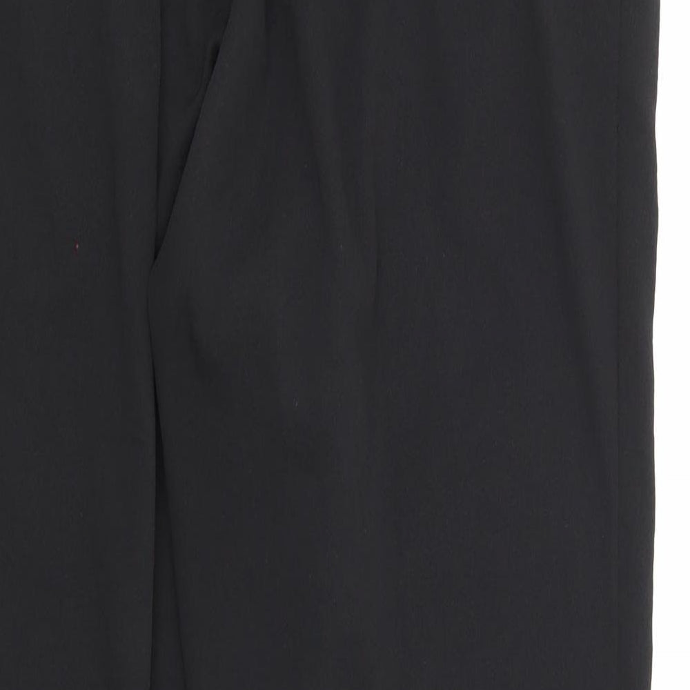 H&M Womens Black   Trousers  Size 14 L26 in