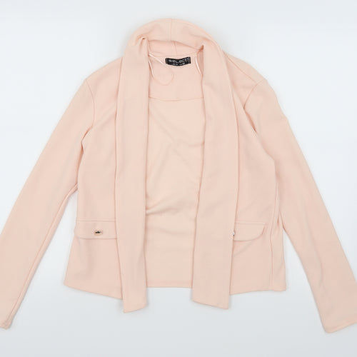 Select Womens Pink   Jacket Blazer Size 10