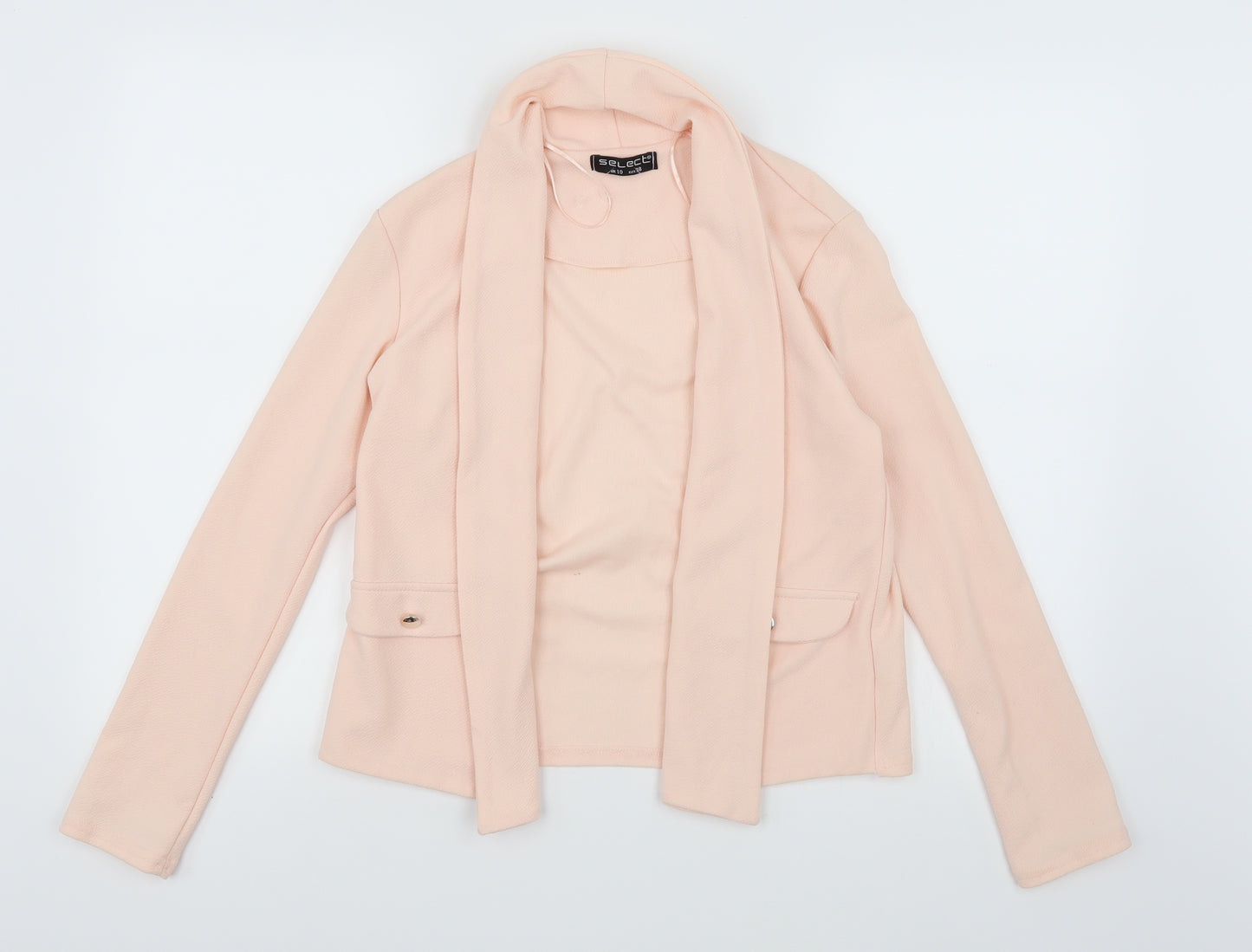 Select Womens Pink   Jacket Blazer Size 10