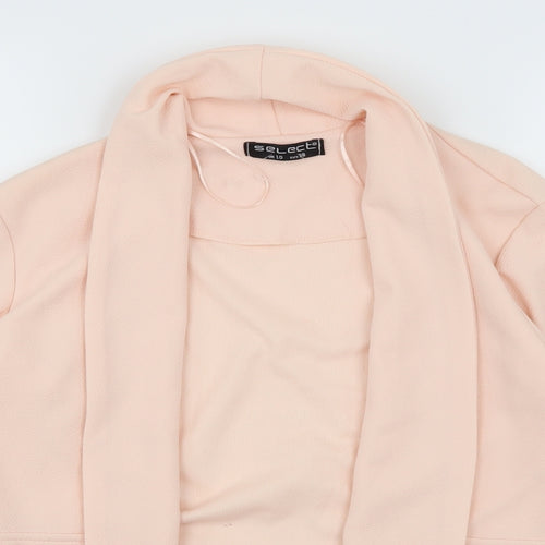 Select Womens Pink   Jacket Blazer Size 10