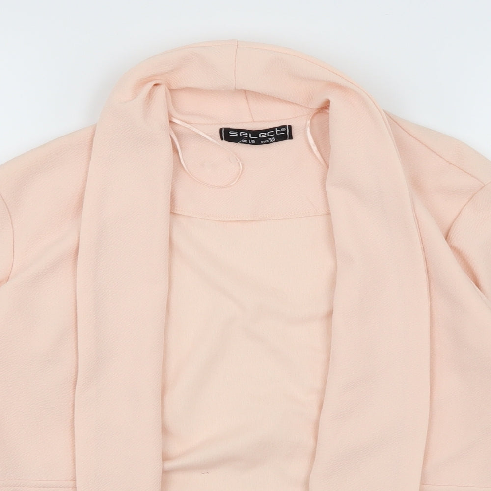 Select Womens Pink   Jacket Blazer Size 10