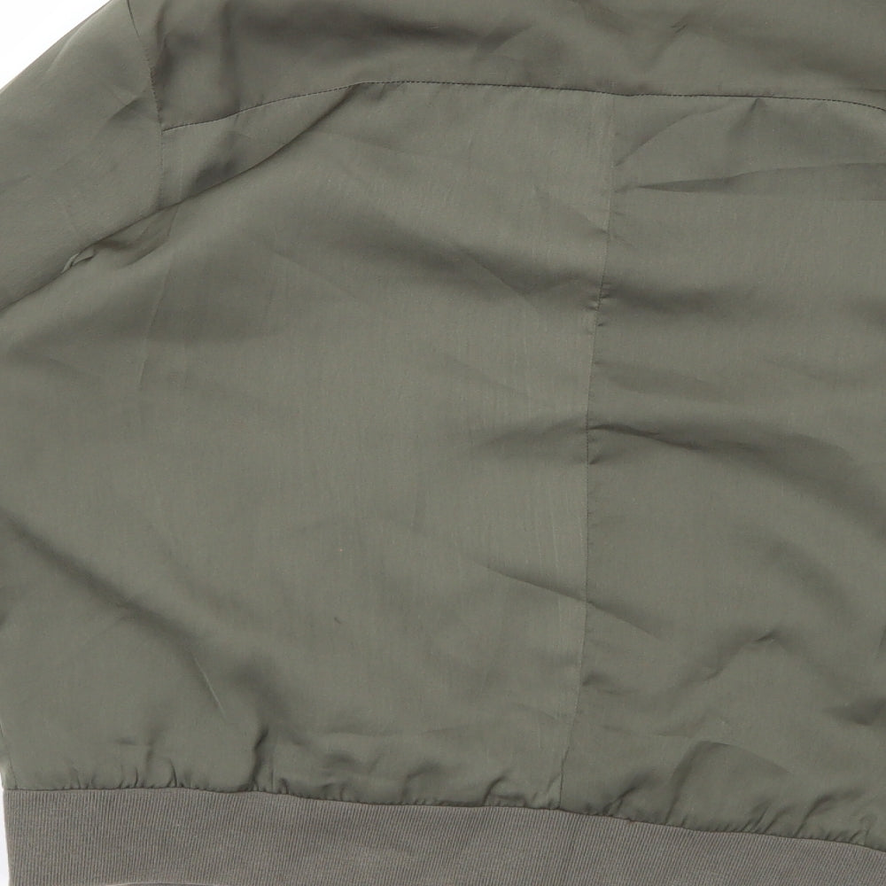 New Look Womens Green   Bomber Jacket Jacket Size 14