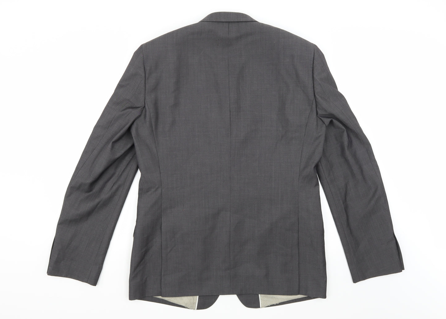 NEXT Mens Grey  Rayon Jacket Suit Jacket Size 42