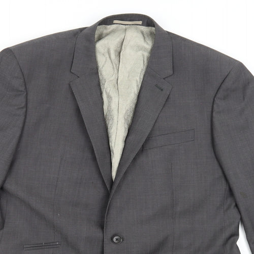 NEXT Mens Grey  Rayon Jacket Suit Jacket Size 42