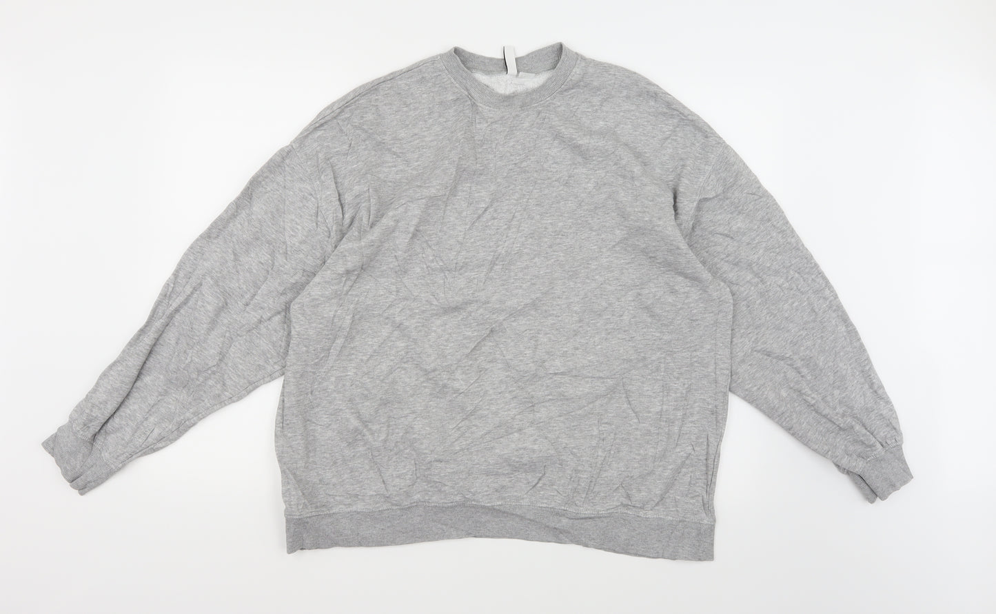 Divided by H&M Womens Grey  Jersey Pullover Sweatshirt Size M