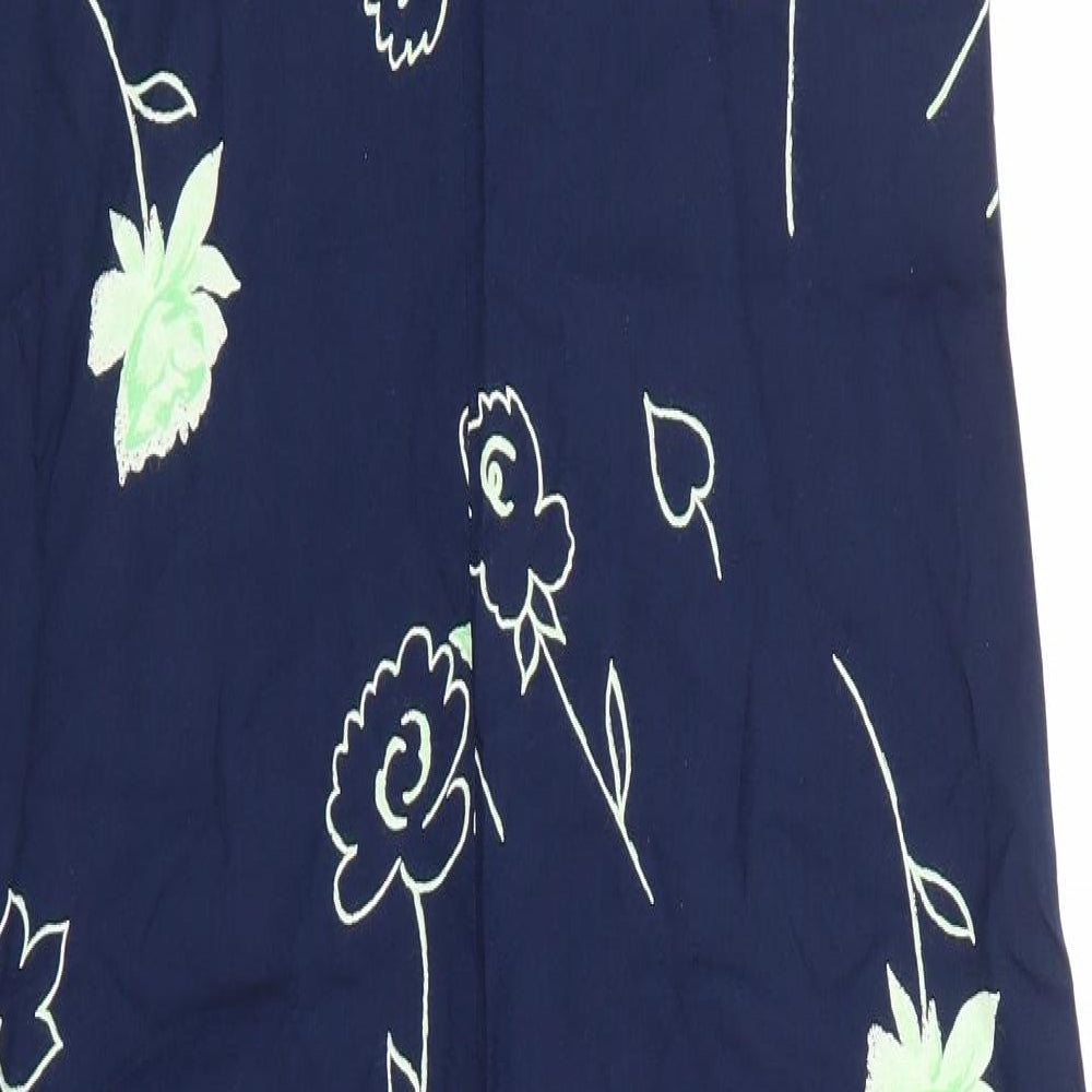 New Look Womens Blue Floral  Maxi  Size 14