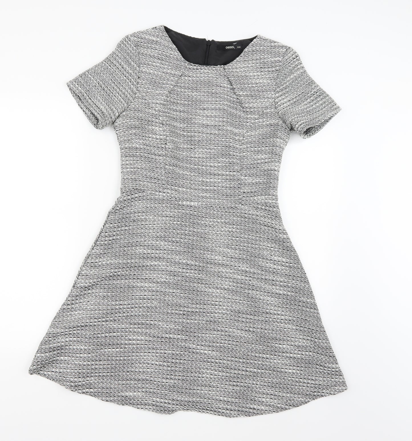 Oasis Womens Grey   T-Shirt Dress  Size 10