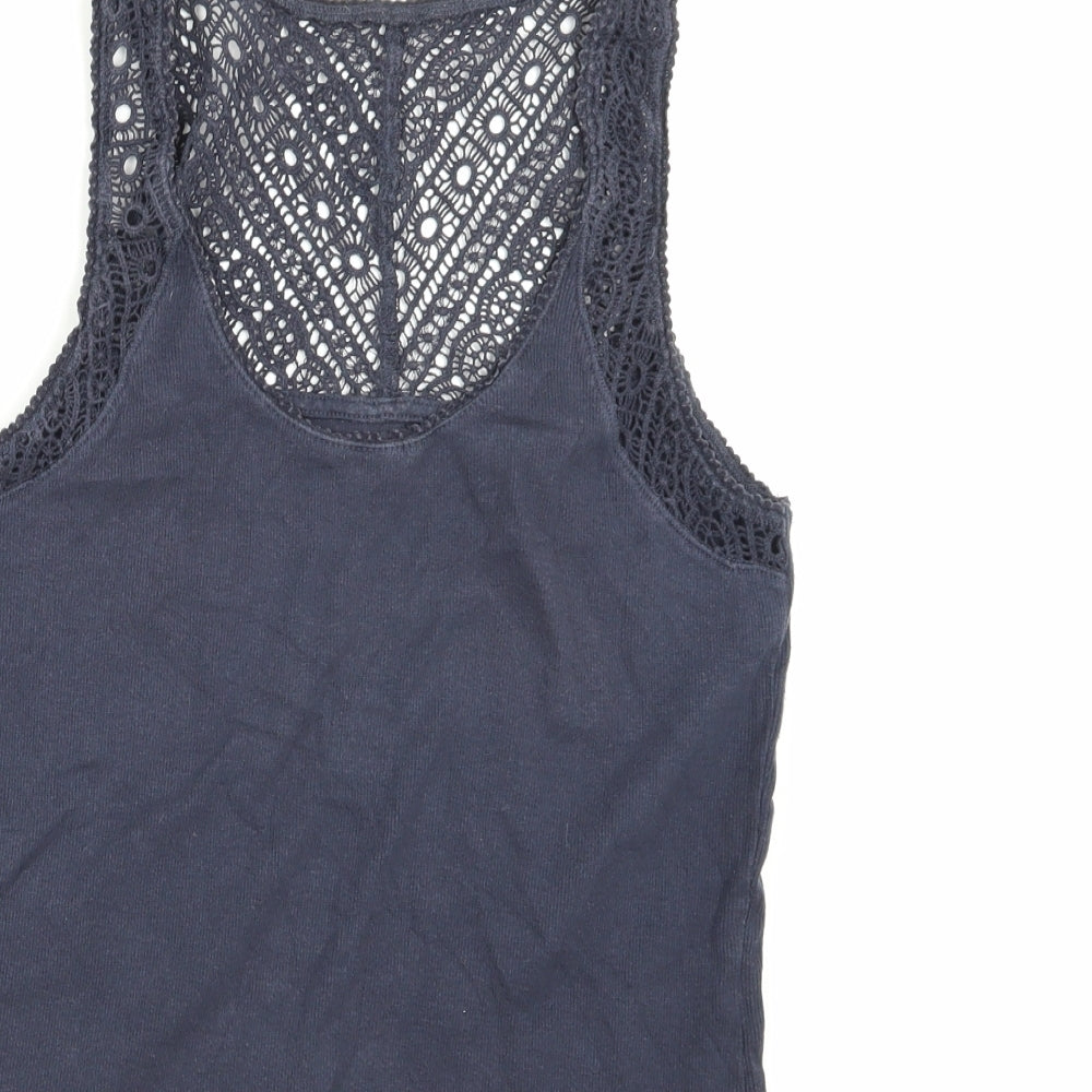 Fatface Womens Blue   Basic Tank Size 16