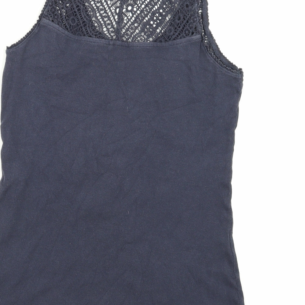 Fatface Womens Blue   Basic Tank Size 16