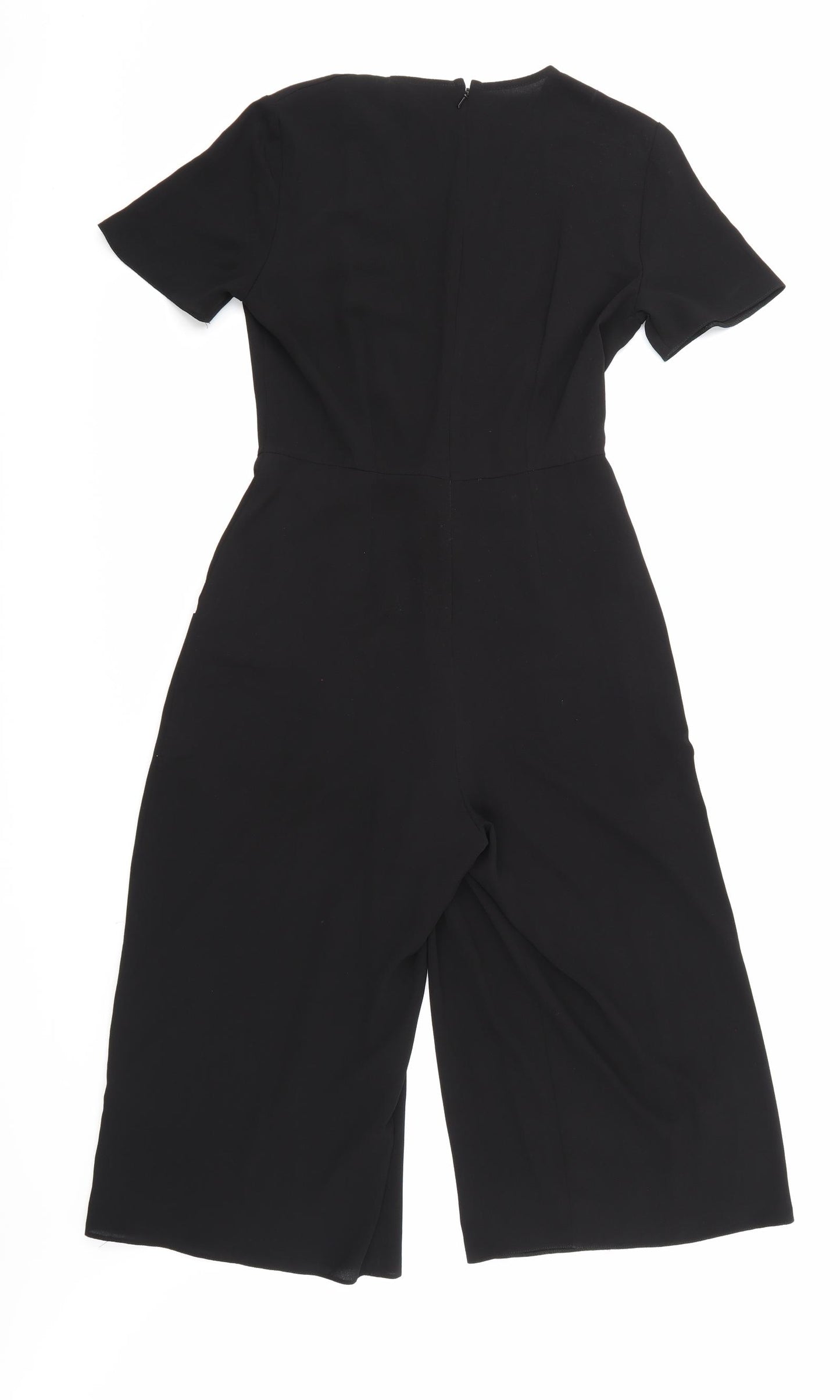 Miss Selfridge Womens Black   Jumpsuit One-Piece Size 10 L18 in
