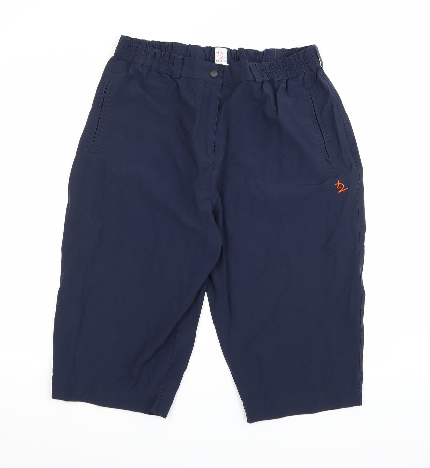 Travelling2 Womens Blue   Sweat Shorts Size 20