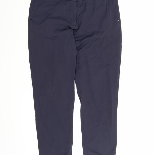 Marie Va Lois Womens Blue   Trousers  Size 10 L26 in