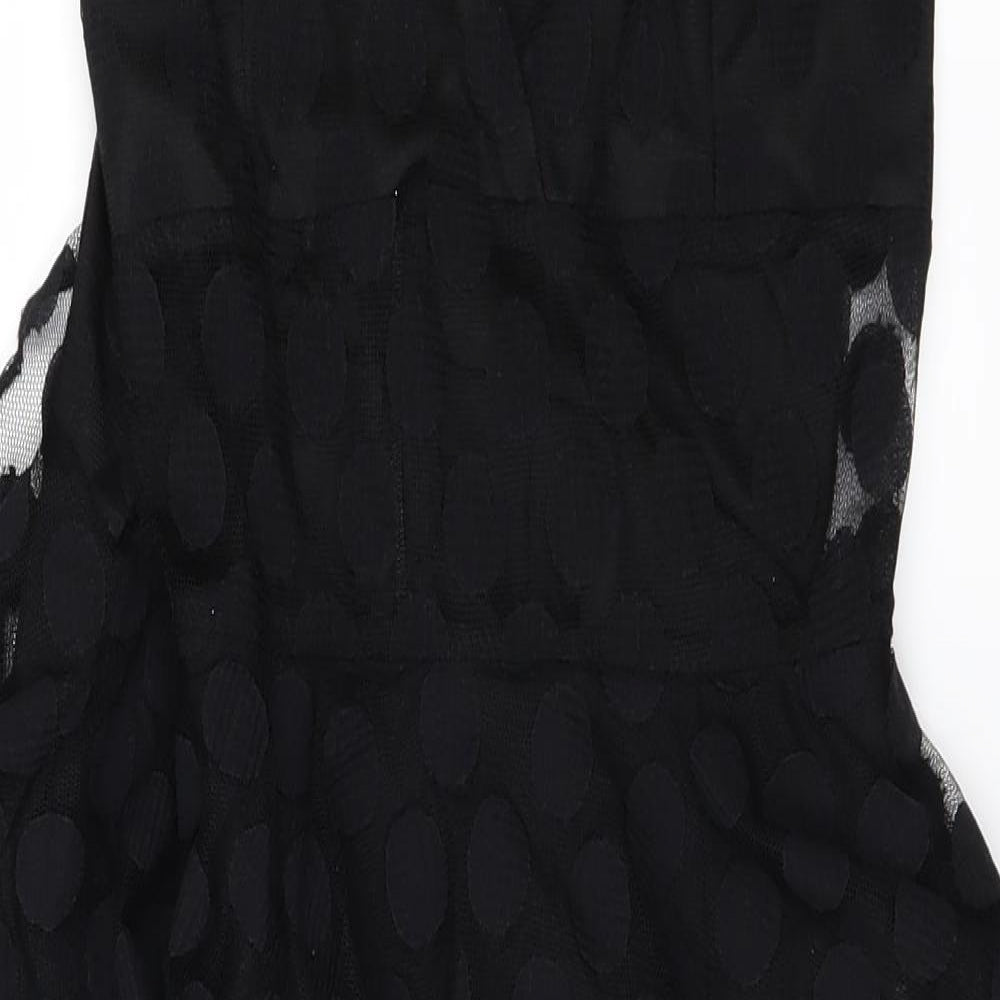 Boohoo Womens Black   Pencil Dress  Size 8