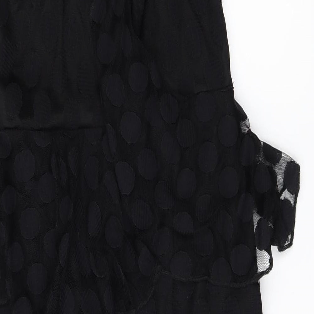 Boohoo Womens Black   Pencil Dress  Size 8